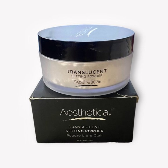 Aesthetica Translucent Loose Setting Powder Matte Finish 0.70 oz New with Box - Picture 2 of 7